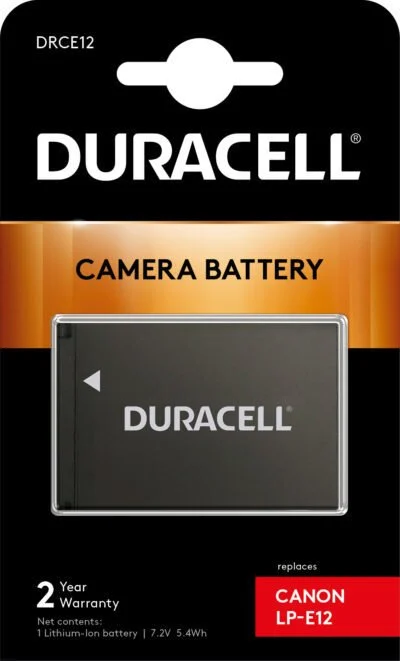 Duracell%20Drce12%20-%20Canon%20Lp-E12%20Batarya