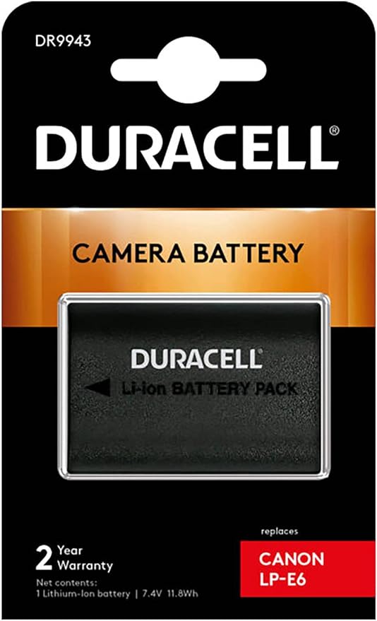 Duracell%20DR9943%20-Canon%20LP-E6%20Pil