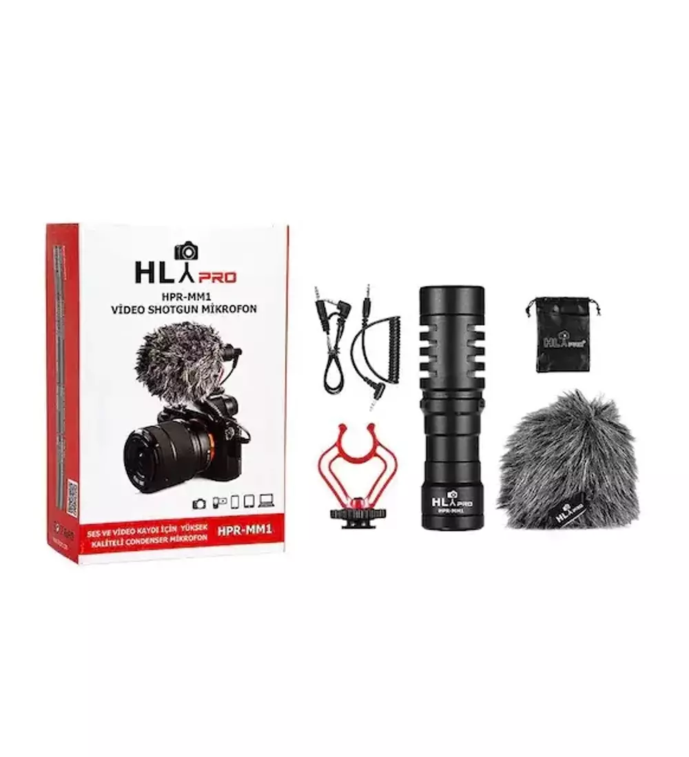 Hlypro%20HPR-MM1%20Condenser%20Shotgun%20Mikrofon