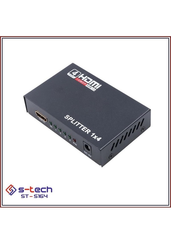 S-Tech%204Port%20Hdmi%20Splitter%20Çoklayıcı%20St-5164%201080P