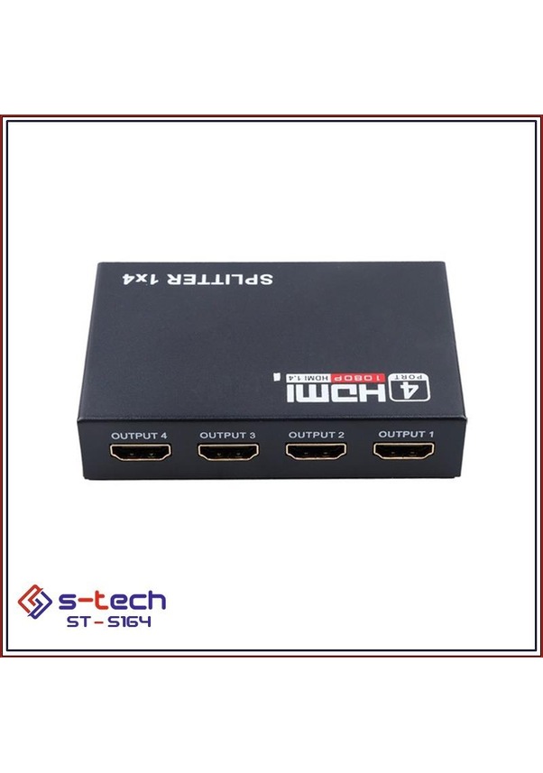 S-Tech%204Port%20Hdmi%20Splitter%20Çoklayıcı%20St-5164%201080P