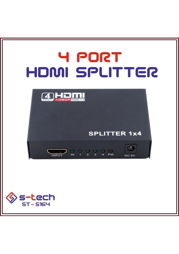 S-Tech%204Port%20Hdmi%20Splitter%20Çoklayıcı%20St-5164%201080P