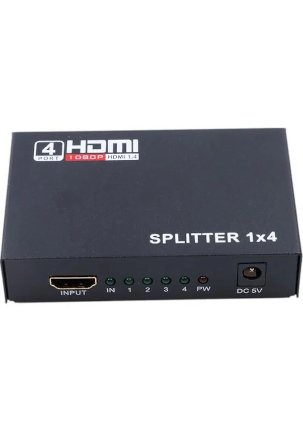 S-Tech%204Port%20Hdmi%20Splitter%20Çoklayıcı%20St-5164%201080P