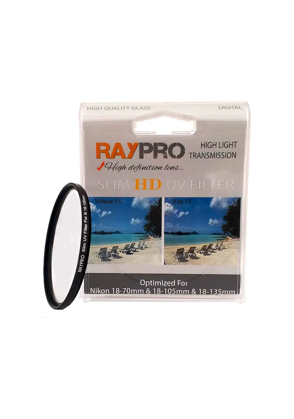 Raypro%20Nikon%2018-70%2018-105%20ve%2018-135%20MM%20Lens%20için%2067MM%20Ultra%20Slim%20UV%20Filtre