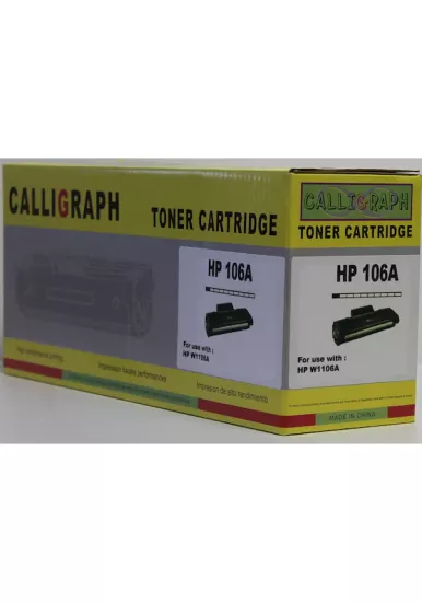 CALLIGRAPH HP W1106A (106A) SIYAH TONER 
