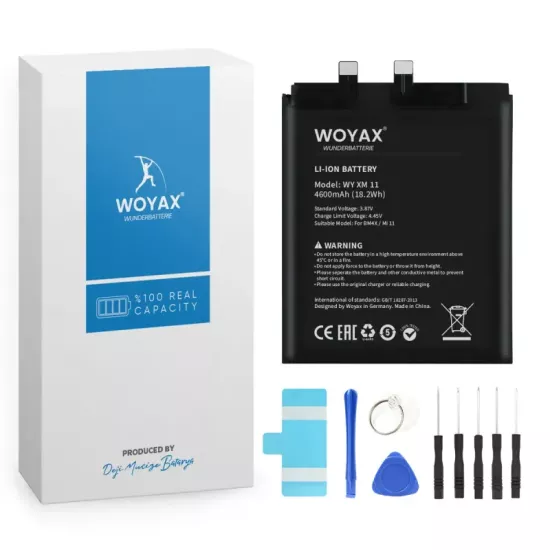 Woyax by Deji Xiaomi Mi 11 Batarya BM4X